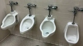 Science Building Men’s Restroom Full Shoot!