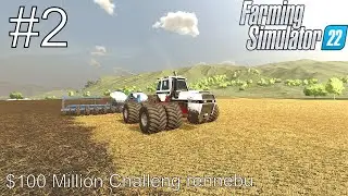Making & Selling Silage $100M Challenge W/@Dayworkgaming #2 FS22 Timelapse