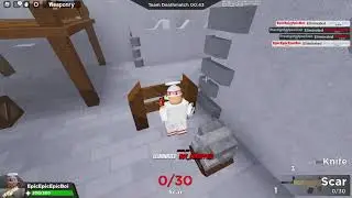 Guy accuses me of having aimbot in Roblox Weaponry