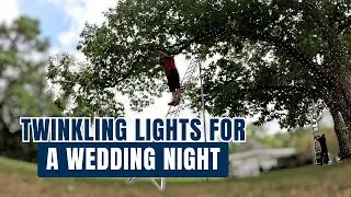 Twinkling Lights for a Wedding Night