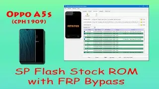 Oppo A5s Stock ROM SP Flash Tool with FRP bypass