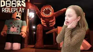 Играем в ROBLOX карта DOORS!