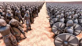 500.000 Falkreath infantry vs 50.000 Dawnstar infantry | Ultimate Epic Battle Simulator 2