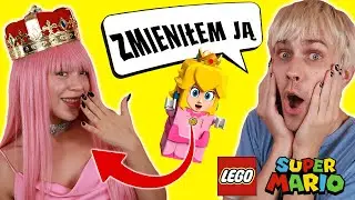 RATUJĘ KSIĘŻNICZKĘ UWIĘZIONĄ w ZAMKU 🏰 LEGO Super Mario