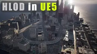 Creating HLODs in Unreal engine 5 without world partition