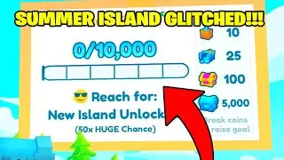 *NEW* SUMMER ISLAND EVENT GLITCHED In Pet Simulator X! (Roblox)