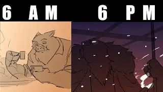 Techno's daily routine