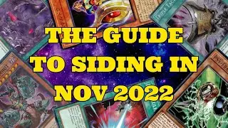 THE GUIDE TO SIDING IN NOV 2022