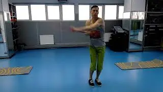 Вращение шеста двумя руками. Бян-Кин-До.