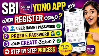 YONO SBI Account Opening | sbi yono app registration telugu | sbi net banking online registration
