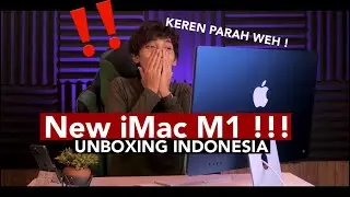 UNBOXING New iMac M1 (2021) INDONESIA