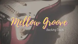 Mellow Groove Guitar Backing Track in Dm | JIBT #028