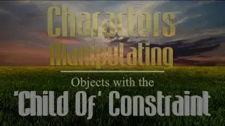 Blender - Making your character hold/move objects - 'Child of' Constraint