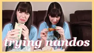 Trying Nandos Spicy Food for the First Time!