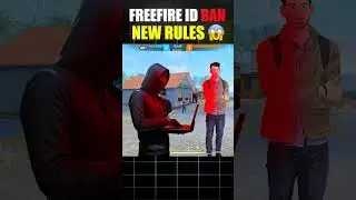 Free Fire ID Ban 💔😨 New Rules 