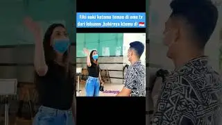 Sarah sampai nyaperin Fiki Naki ke Indonesia cuma bilang ini...‼️#reaction #shorts