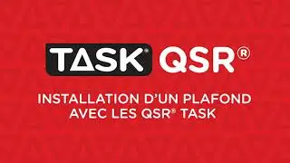 Installation d’un nouveau plafond avec la QSRMD de Task