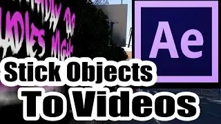 After Effects - Stick Text /Video/Image To Wall - Tutorial - Cinematography Channel 3D Camera Tacker