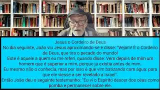 Jesus O Cordeiro de Deus.