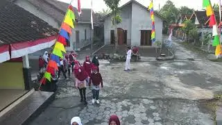 Jalan Sehat Warga RT-06 dalam rangka memeriahkan 77 tahun HUT RI