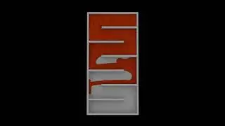 Satisfying particle fluid simulation [blender]