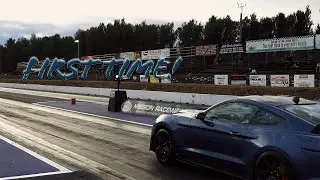 Drag racing my 2021 Mustang GT500 for the first time!