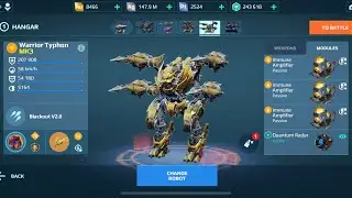 Typhon 3 Inmune Amplifier | super Fast ever | War Robots Gameplay
