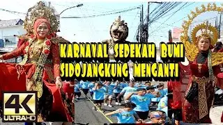 Drone 4K _Karnaval Sidojangkung Menganti Gresik 2024 || Kirab Budaya Sedekah Bumi