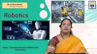Question Bank on Differential Kinematics by Dr. G Hima Bindu