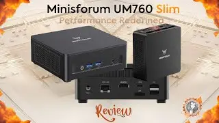 LIVE REVIEW: Minisforum UM760 Slim MINI PC - $319 - Large Power in a Small Package! #minisforum