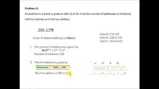 Two and Three level Classful Addressing