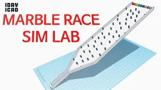 [1DAY_1CAD] MARBLE RACE - SIM LAB (Tinkercad : Know-how / Style / Education)