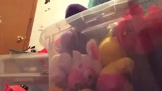 Putting all my fnaf plushies in a basket with me in it