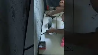 Tile installation P5827#shorts