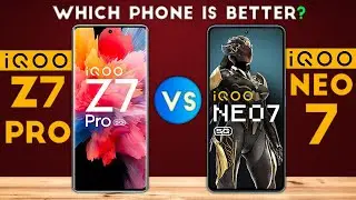 iQOO Z7 Pro vs iQOO Neo 7 : Which Phone is Better ❓😱