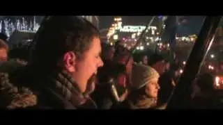 Смолоскипний марш на честь Степана Бандери. 01.01.2013 року