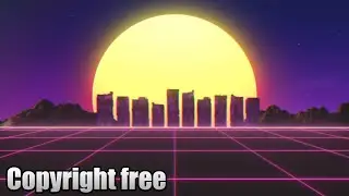Classic Synthwave Loop Stock Video/VJ loop Version 1
