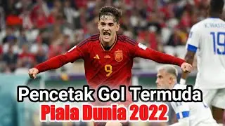🔴 WOW!! Ini Dia, Gavi Pencetak Gol Termuda di Piala Dunia 2022