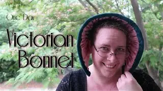 One Day Make: An 1850s Velvet Bonnet