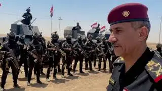 توجيهات  رئيس جهاز مكافحة الارهاب الفريق اول الركن عبد الوهاب الساعدي لمقاتلي الجهاز