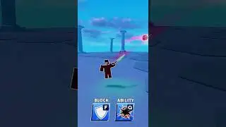 broke the ball with reaper (Roblox Blade Ball) 