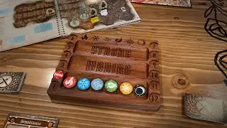 Gloomhaven Element Tracker and Deluxe Tokens