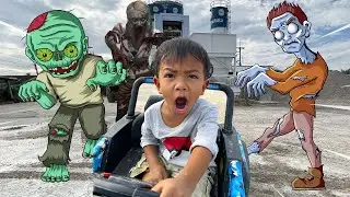 พี่ปลื้ม | หนีผีซอมบี้  บิ๊กฟุตขนทราย หนีสุดชีวิต