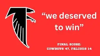 The Falcons Said They Played Well. They Lost By 33 Points
