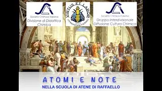 Atomi e Note nella Scuola di Atene di Raffaello