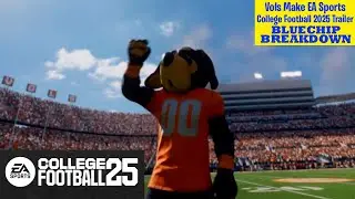What Vols Made the EA Sports College Football 25 Trailer & Gameplay Thoughts