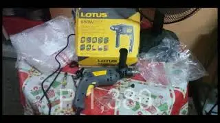 LOTUS DRILL 650W UNBOXING #Drill #Lotus