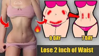 Do This ➜ 1 Week Lose 2 Inches of Waist ➜ Do This Simple Standing Exercise