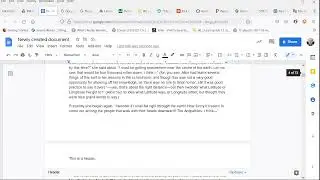 1.2.3: Inserting headers and footers (Google Docs version)
