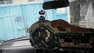 Снятие приборки на тойота ББ